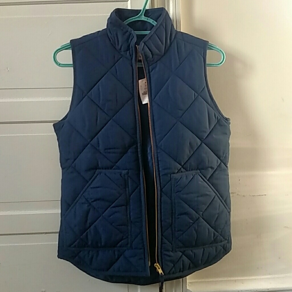 J. Crew Quilted Puffer Vest